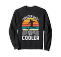 Soccer Dad Like Regular Dad But Sweatshirt - Graphic Print for Adults - T-Shirt, Sweatshirt, Hoodie