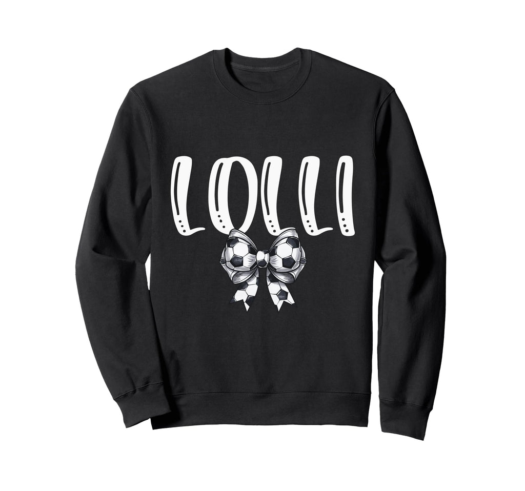 Coquette Soccer Lolli Spirit Sweatshirt - Graphic Print Unisex - T-Shirt, Sweatshirt, Hoodie