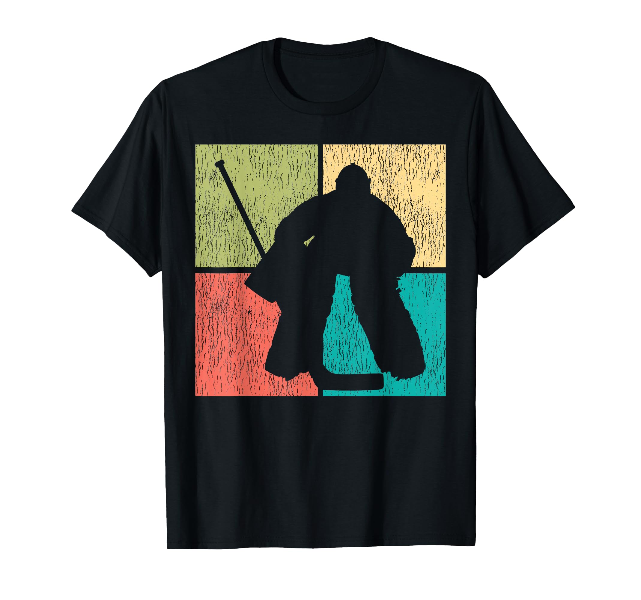 Ice Hockey Goalie Goalkeeper T-Shirt - Aesthetic Graphic Unisex - T-Shirt, Sweatshirt, Hoodie