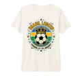 Brasil Legend Crowned Soccer Ball Tri T-Shirt - Graphic Print for Adults - T-Shirt, Sweatshirt, Hoodie