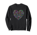 Cassette Tape Heart Music Lover Sweatshirt - Trendy Graphic Unisex - T-Shirt, Sweatshirt, Hoodie