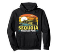 Sequoia National Park 80S Mountain Hoodie - Novelty Apparel for Adults - T-Shirt, Sweatshirt, Hoodie