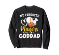 Goddad My Favorite Baseball Soccer Sweatshirt - Custom Art Print Unisex - T-Shirt, Sweatshirt, Hoodie