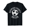 Redwood County Soccer Distressed 90S T-Shirt - Trendy Graphic Men Women - T-Shirt, Sweatshirt, Hoodie