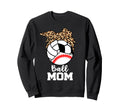 Ball Mom Funny Baseball Sweatshirt - Aesthetic Graphic for Adults - T-Shirt, Sweatshirt, Hoodie