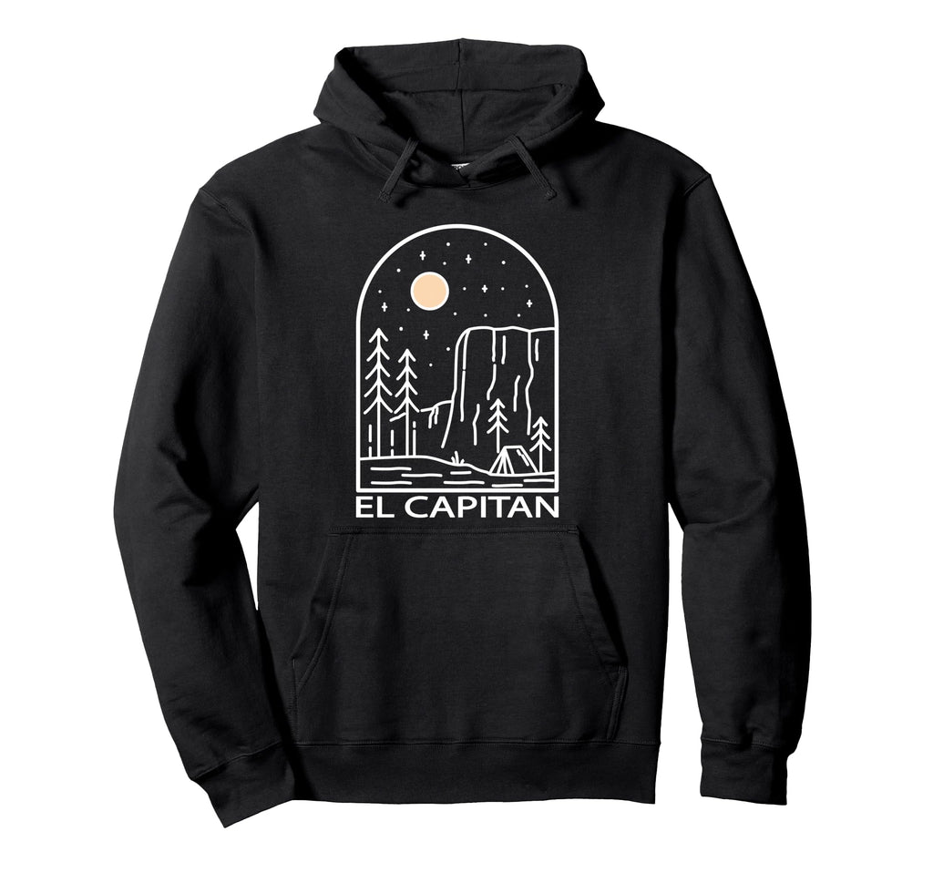 El Capitan Throwback Hoodie - Novelty Apparel for Adults - T-Shirt, Sweatshirt, Hoodie