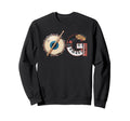 Old School Og Hip Hop Vinyl Cds Tapes Sweatshirt - Graphic Print Men Women - T-Shirt, Sweatshirt, Hoodie