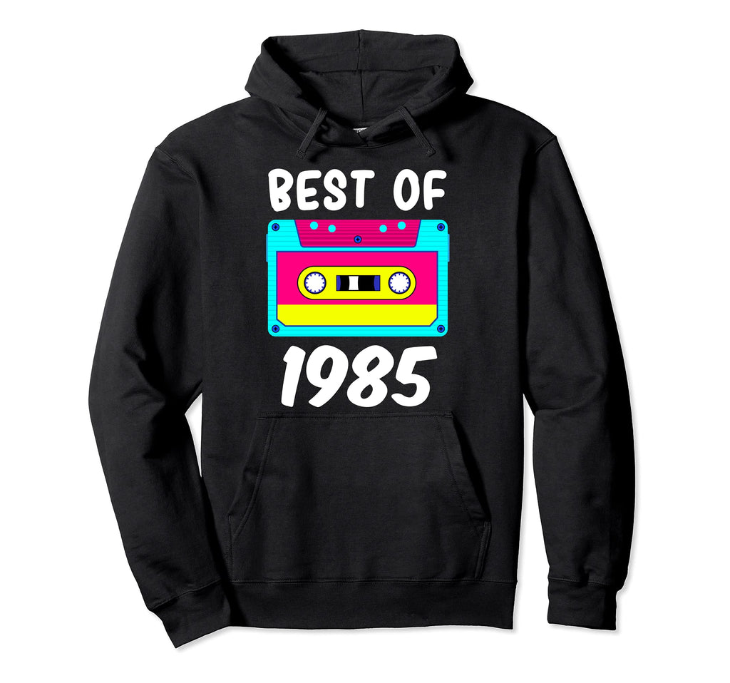 Best 1985 Futuristic Cassette Tape Hoodie - Aesthetic Graphic for Adults - T-Shirt, Sweatshirt, Hoodie