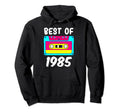 Best 1985 Futuristic Cassette Tape Hoodie - Aesthetic Graphic for Adults - T-Shirt, Sweatshirt, Hoodie