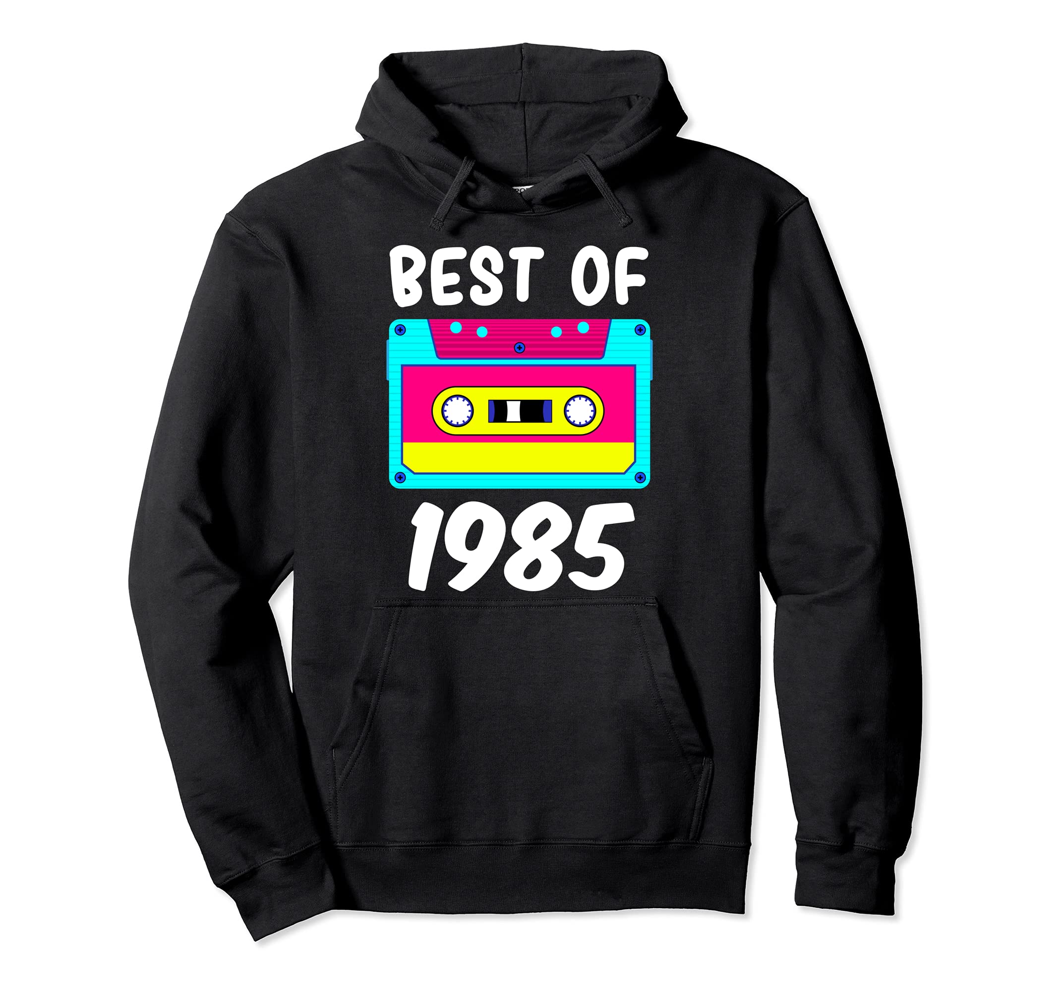 Best 1985 Futuristic Cassette Tape Hoodie - Aesthetic Graphic for Adults - T-Shirt, Sweatshirt, Hoodie