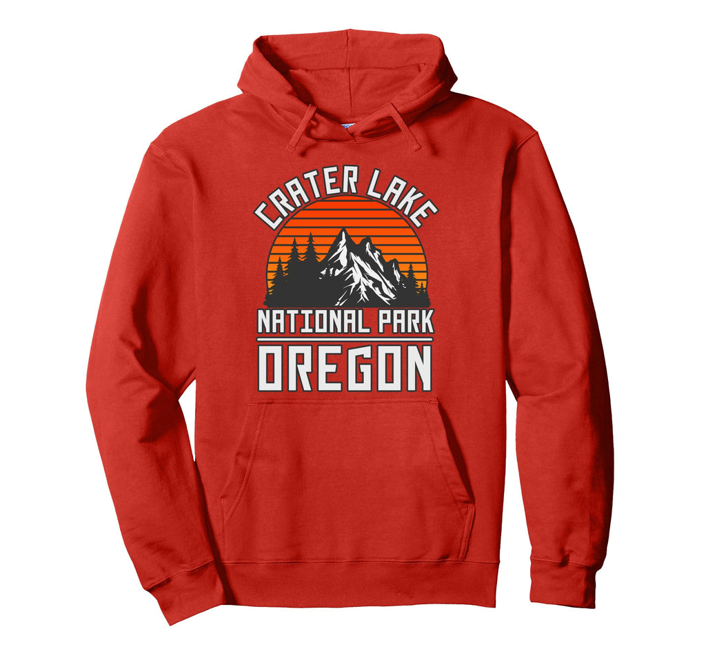 Crater Lake National Park Oregon Usa Hoodie - Custom Art Print Unisex - T-Shirt, Sweatshirt, Hoodie