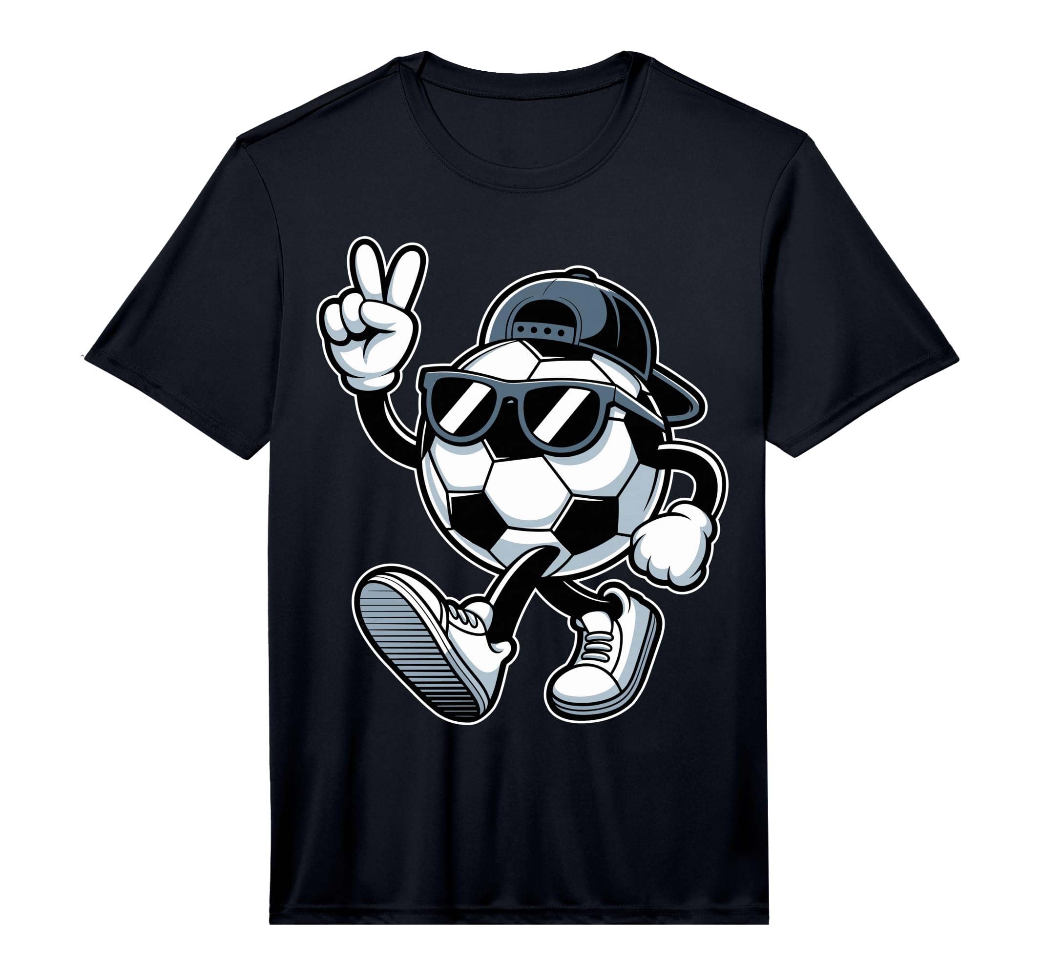 Soccer Ball Sunglasses Funny Soccer T-Shirt - Custom Art Print for Adults - T-Shirt, Sweatshirt, Hoodie