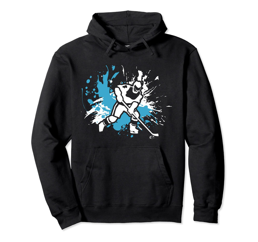 Ice Hockey Goalie Player Coach Winter Sport Hoodie - Unique Graphic Unisex - T-Shirt, Sweatshirt, Hoodie
