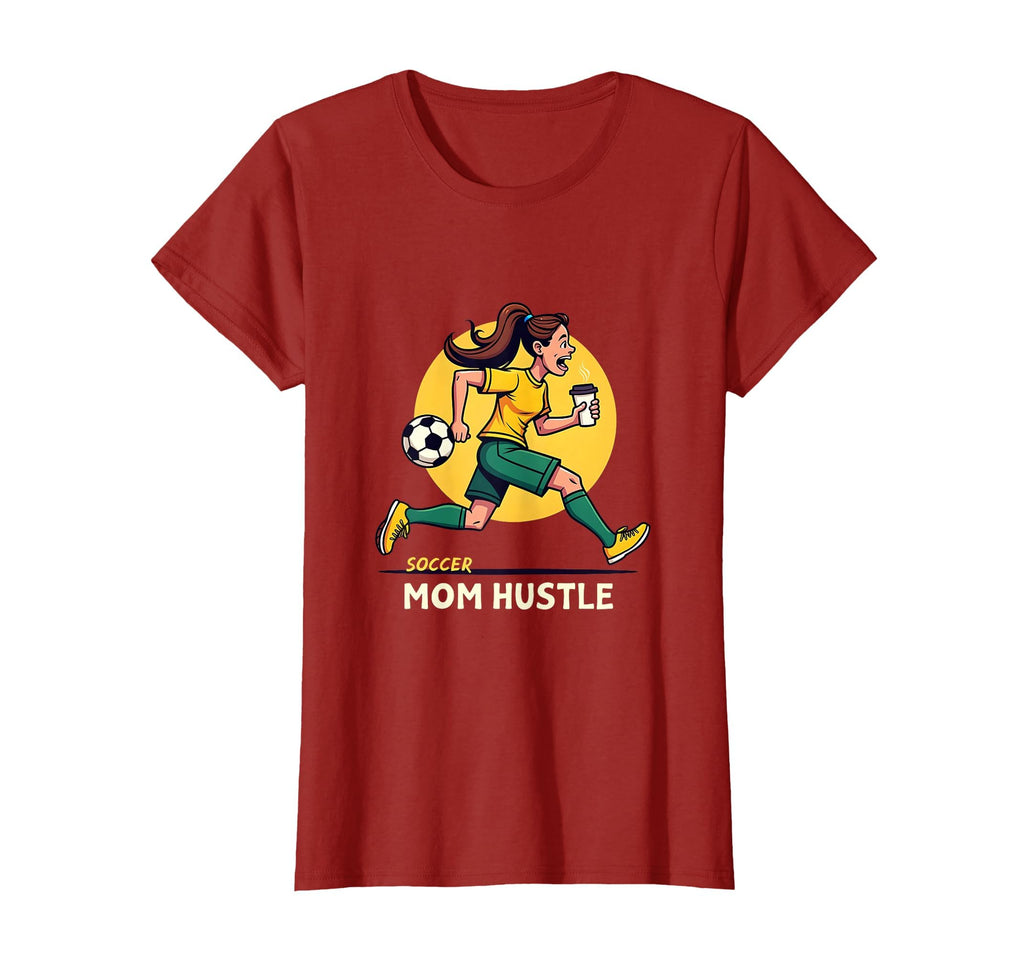 Soccer Mom Hustle T-Shirt - Aesthetic Graphic Men Women - T-Shirt, Sweatshirt, Hoodie
