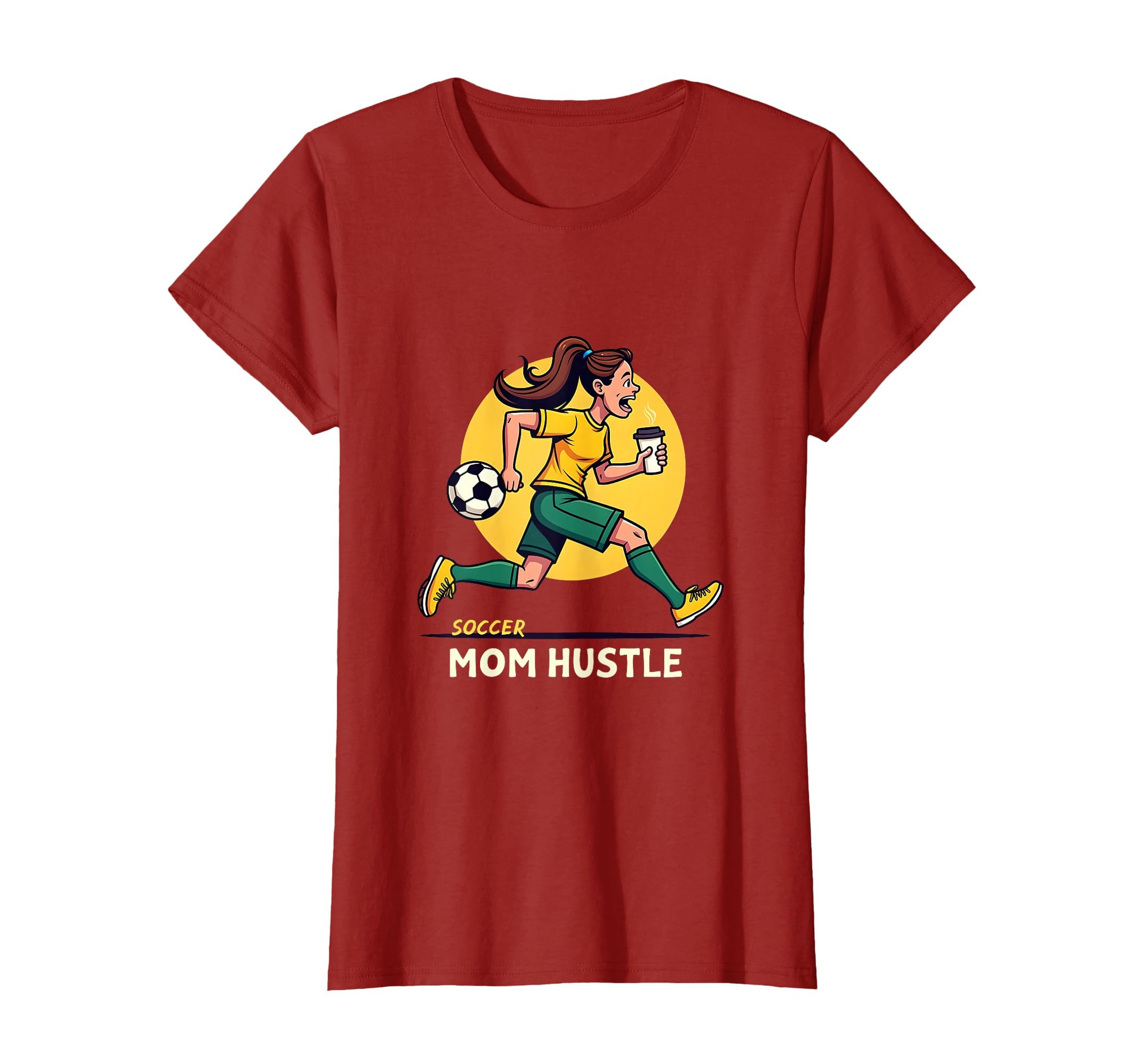 Soccer Mom Hustle T-Shirt - Aesthetic Graphic Men Women - T-Shirt, Sweatshirt, Hoodie