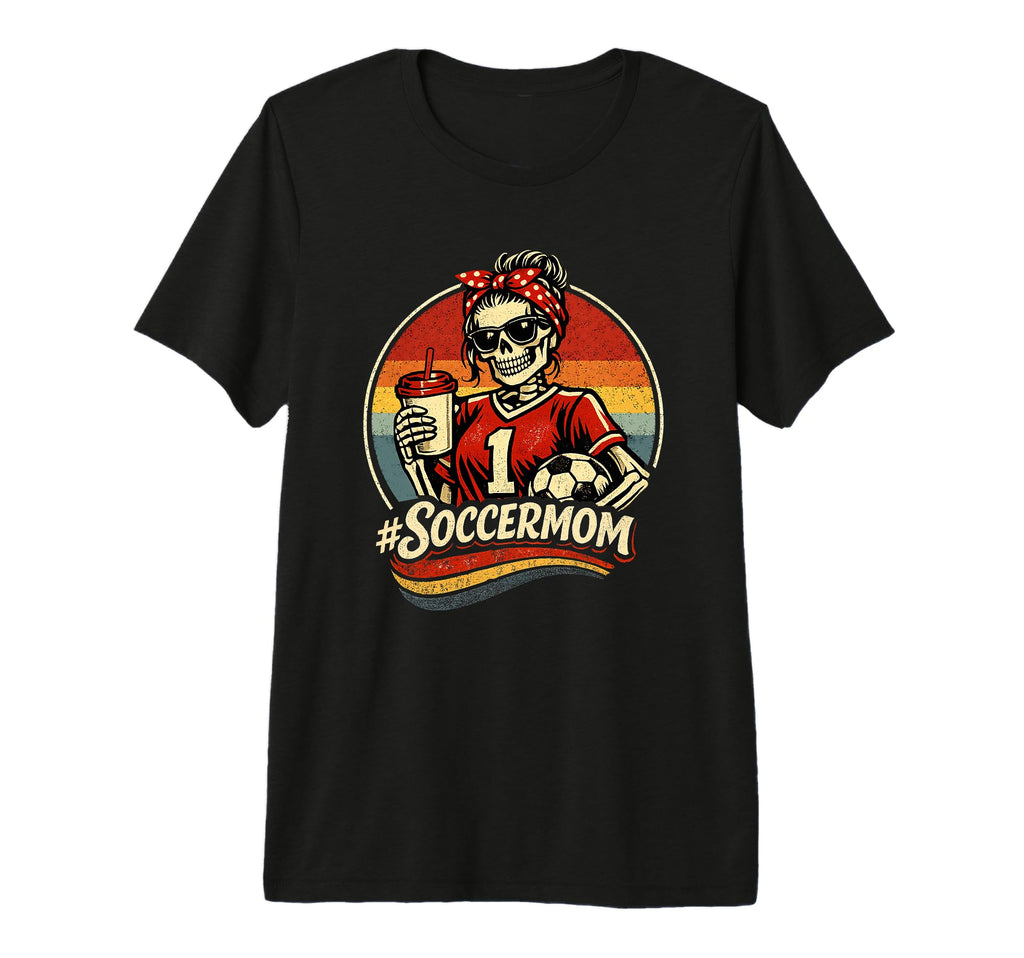Womens Soccer Mom Soccer Mama Tri T-Shirt - Streetwear Style Men Women - T-Shirt, Sweatshirt, Hoodie