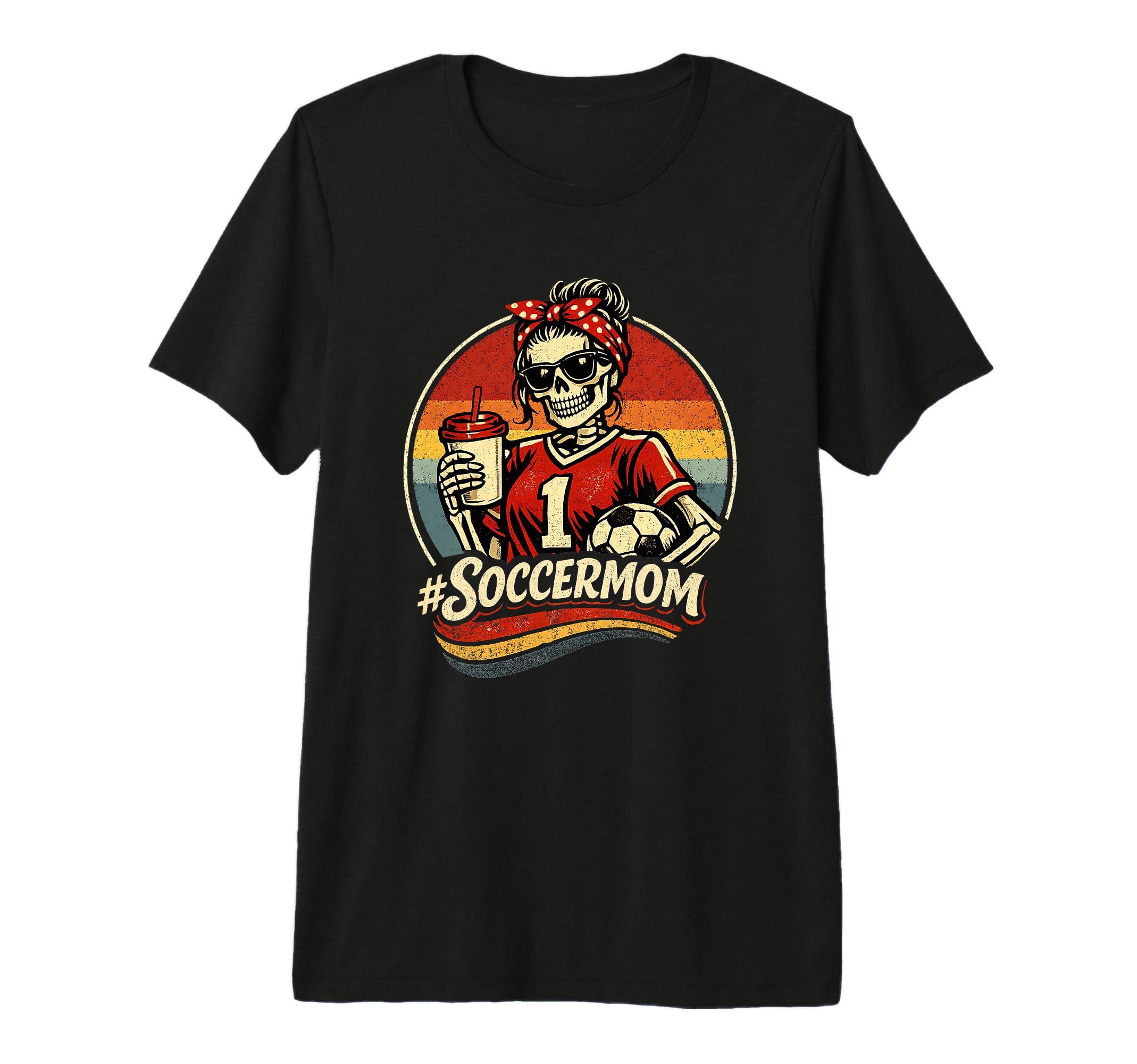 Womens Soccer Mom Soccer Mama Tri T-Shirt - Streetwear Style Men Women - T-Shirt, Sweatshirt, Hoodie
