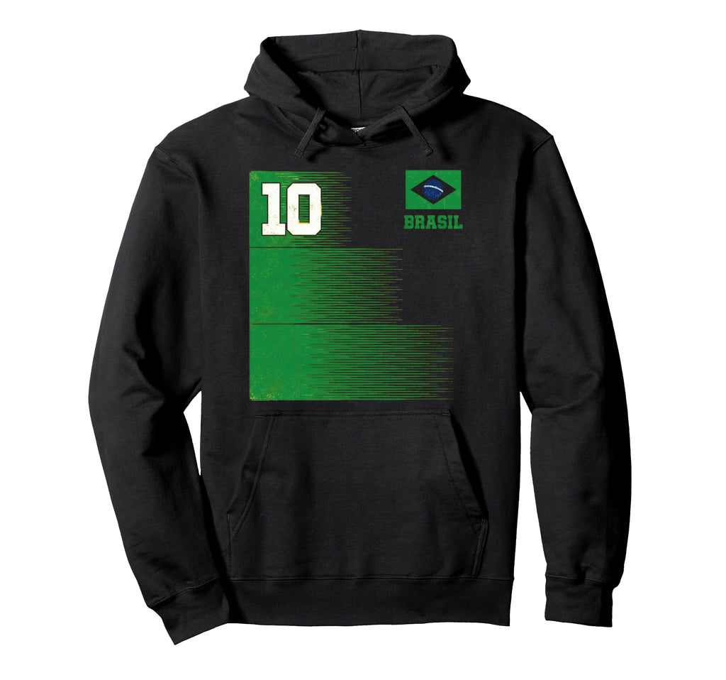 Brazil Gift Flag Brazilian Fan Samba Hoodie - Graphic Print Men Women - T-Shirt, Sweatshirt, Hoodie