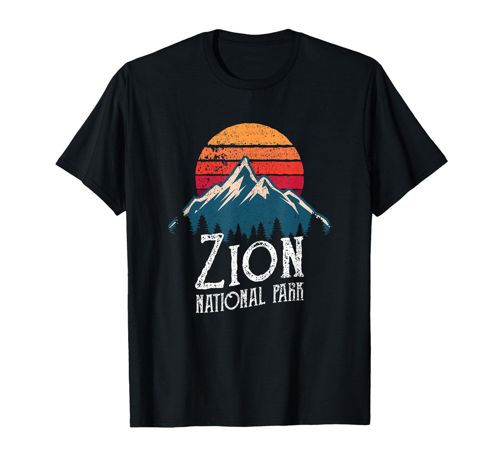 Zion National Park Utah Mountain T-Shirt - Aesthetic Graphic Unisex - T-Shirt, Sweatshirt, Hoodie