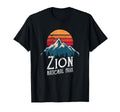 Zion National Park Utah Mountain T-Shirt - Aesthetic Graphic Unisex - T-Shirt, Sweatshirt, Hoodie
