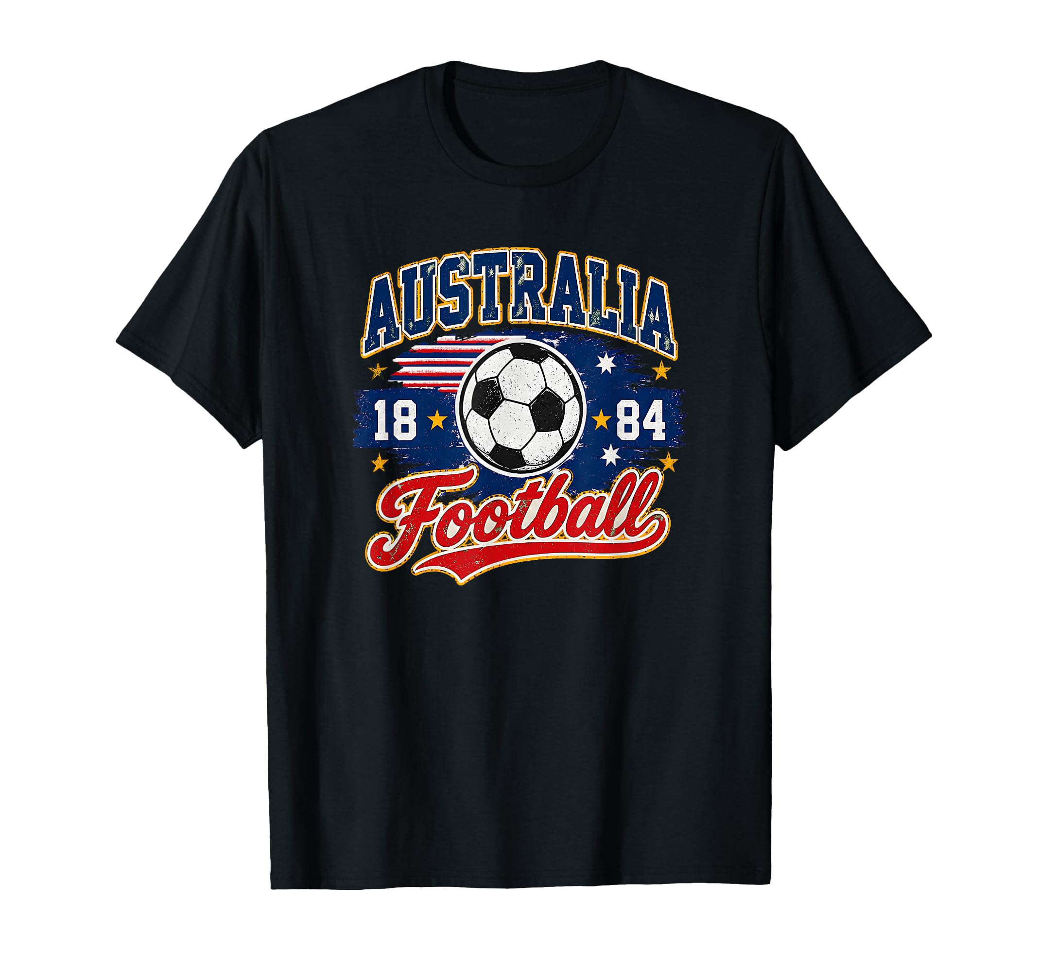 Australia Football Tradition 1884 T-Shirt - Aesthetic Graphic for Adults - T-Shirt, Sweatshirt, Hoodie