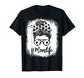 Bleached Mom Life Soccer Mom Leopard T-Shirt - Novelty Apparel Men Women - T-Shirt, Sweatshirt, Hoodie