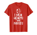 Soccer Valentine Players Fans T-Shirt - Minimalist Print Unisex - T-Shirt, Sweatshirt, Hoodie