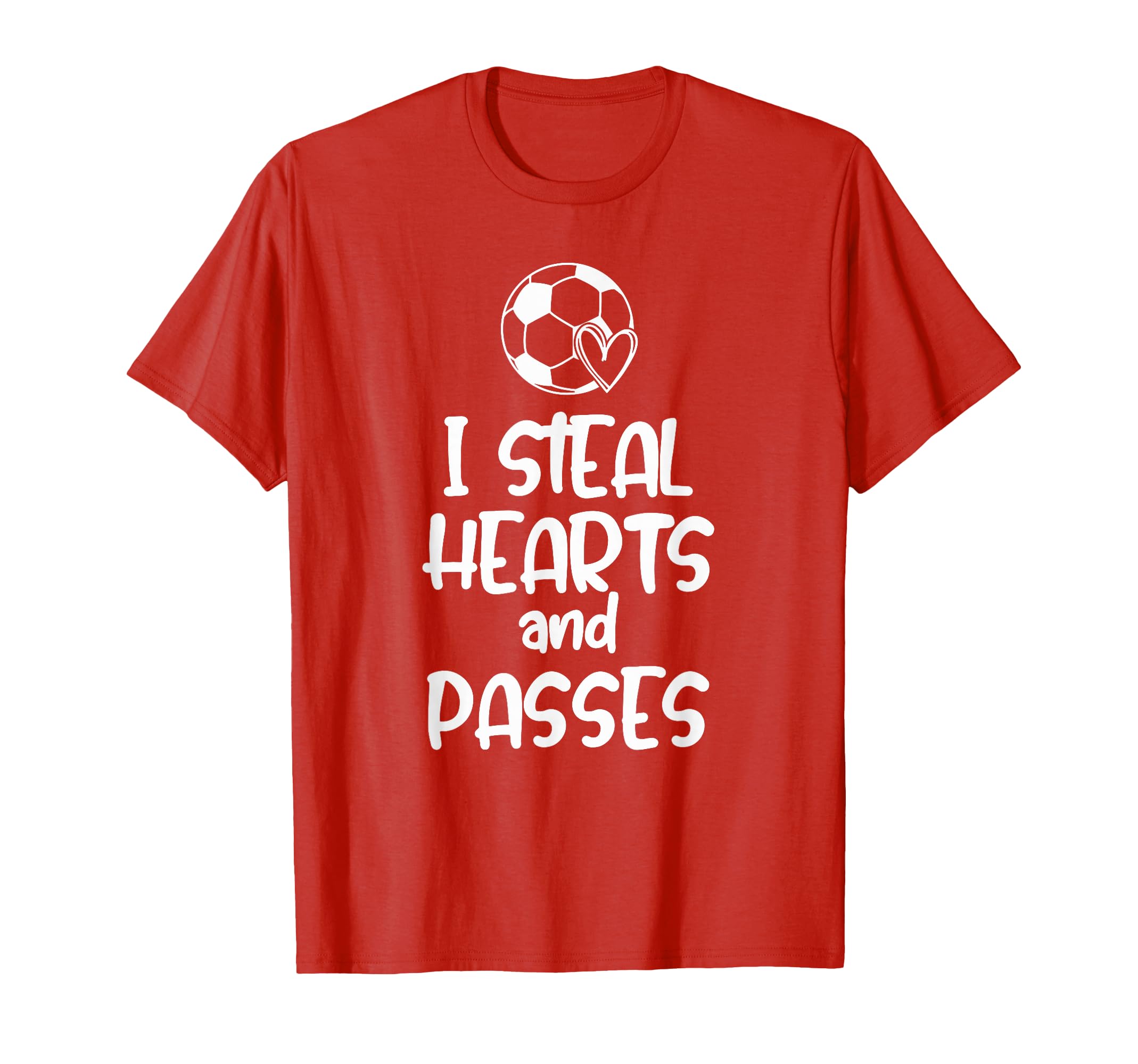 Soccer Valentine Players Fans T-Shirt - Minimalist Print Unisex - T-Shirt, Sweatshirt, Hoodie