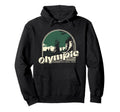 Olympic National Park Distressed Hoodie - Trendy Graphic for Adults - T-Shirt, Sweatshirt, Hoodie
