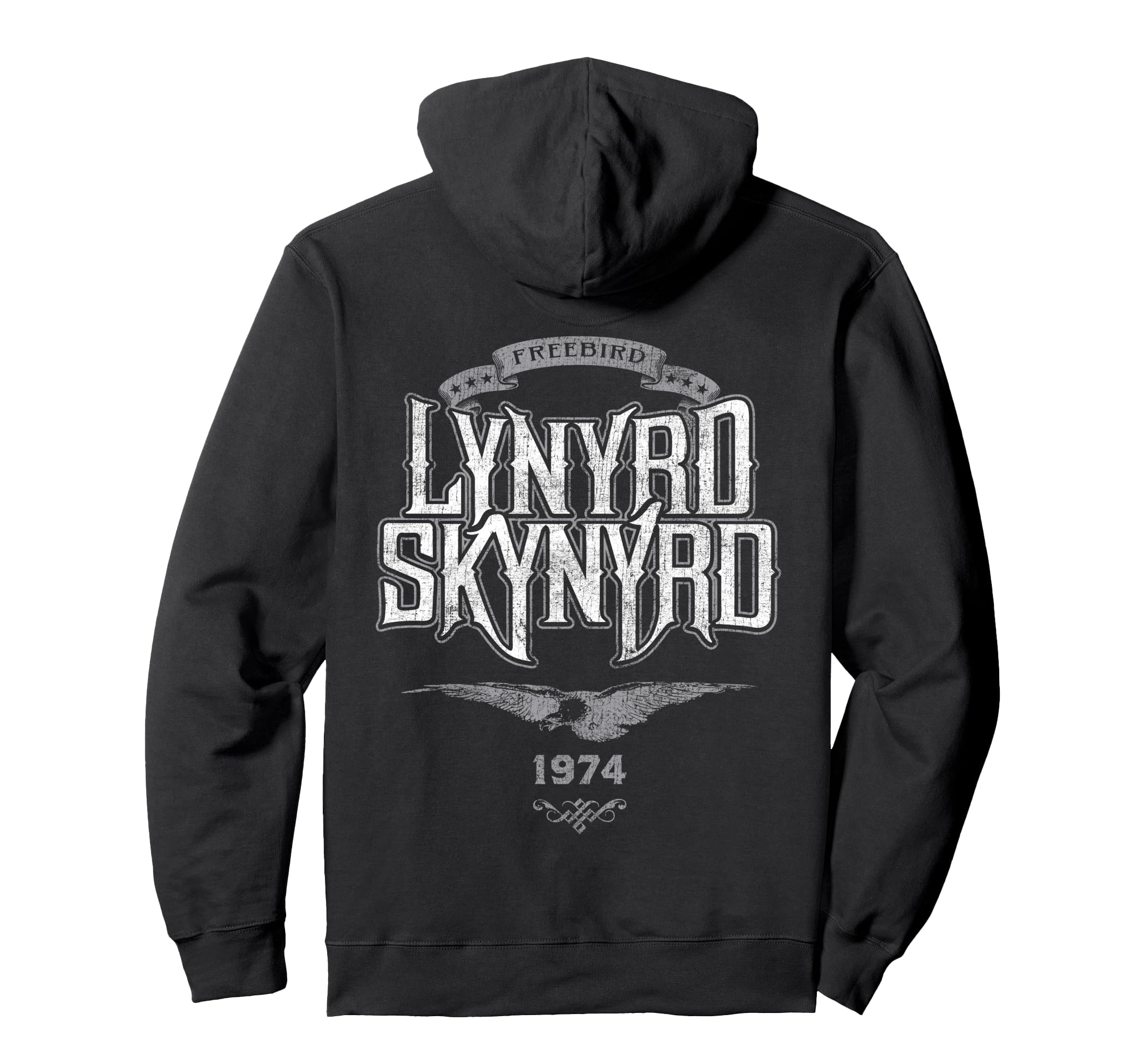 Lynyrd Skynyrd Freebird Logo 1974 Rock Hoodie - Custom Art Print Unisex - T-Shirt, Sweatshirt, Hoodie