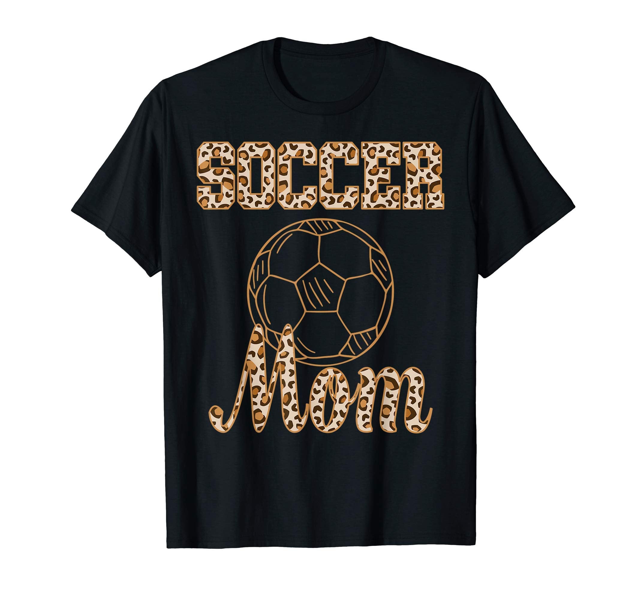 Mother Soccer Mom Leopard Cheetah T-Shirt - Trendy Graphic Men Women - T-Shirt, Sweatshirt, Hoodie
