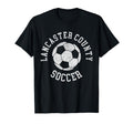 Lancaster County Soccer Distressed 90S T-Shirt - Streetwear Style Unisex - T-Shirt, Sweatshirt, Hoodie