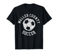 Waller County Soccer Distressed 90S T-Shirt - Graphic Print for Adults - T-Shirt, Sweatshirt, Hoodie