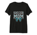 Soccer Mom Coquette Bow Mothers Day T-Shirt - Novelty Apparel for Adults - T-Shirt, Sweatshirt, Hoodie