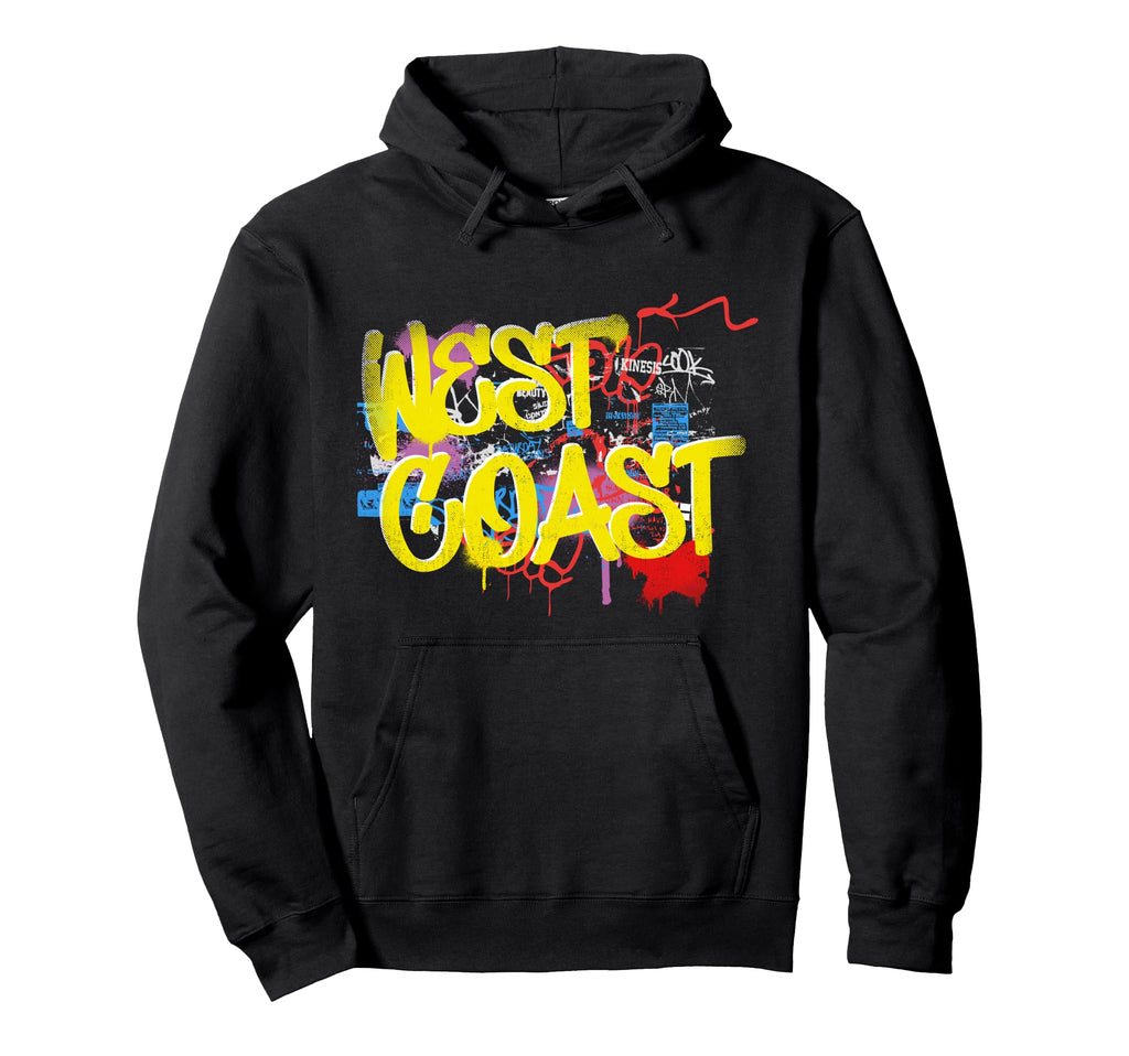 Fresh West Coast 80S 90S Hip Hop Rap Hoodie - Custom Art Print for Adults - T-Shirt, Sweatshirt, Hoodie