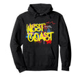 Fresh West Coast 80S 90S Hip Hop Rap Hoodie - Custom Art Print for Adults - T-Shirt, Sweatshirt, Hoodie