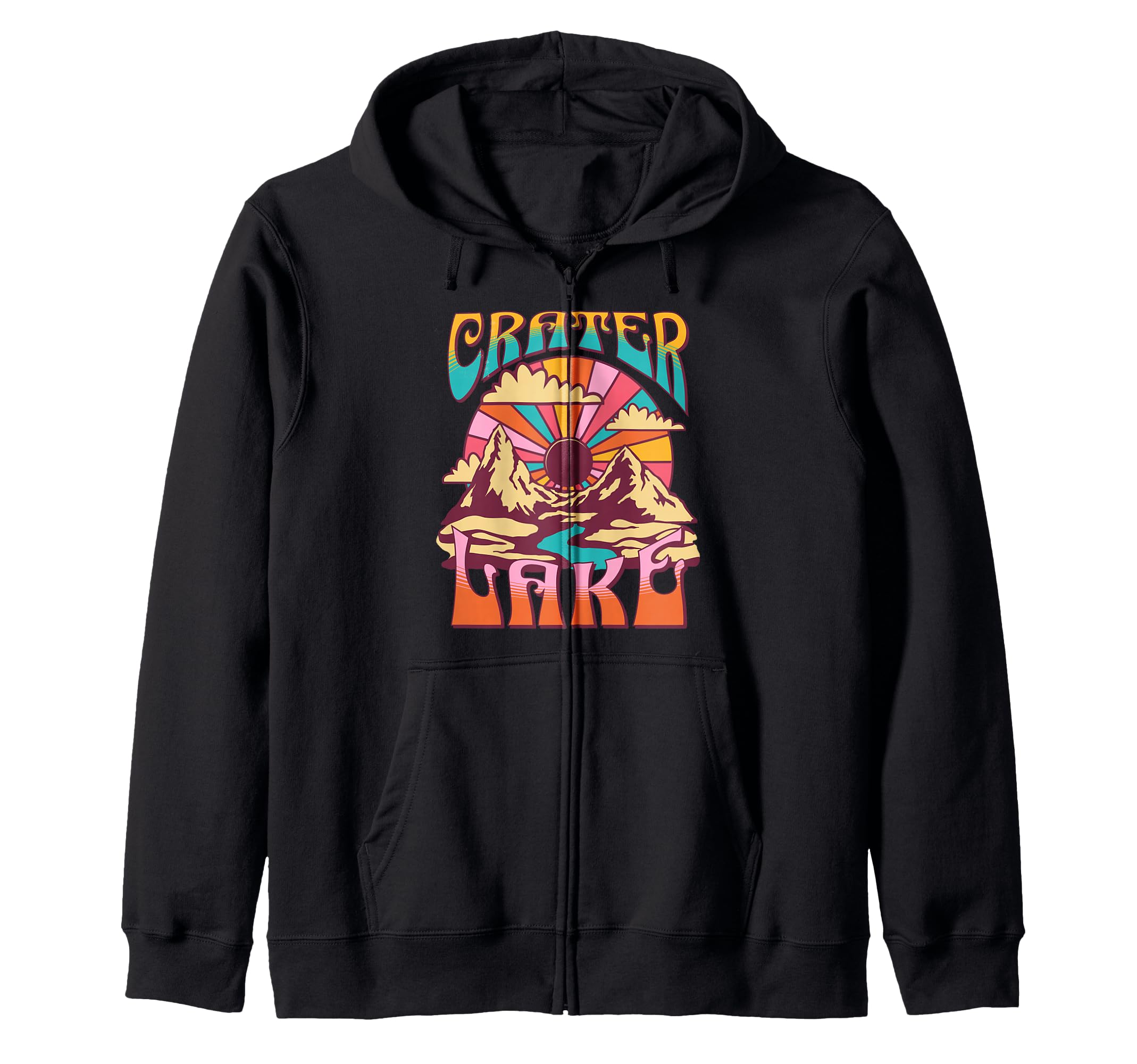 Crater Lake National Park Oregon Usa Hoodie - Graphic Print for Adults - T-Shirt, Sweatshirt, Hoodie