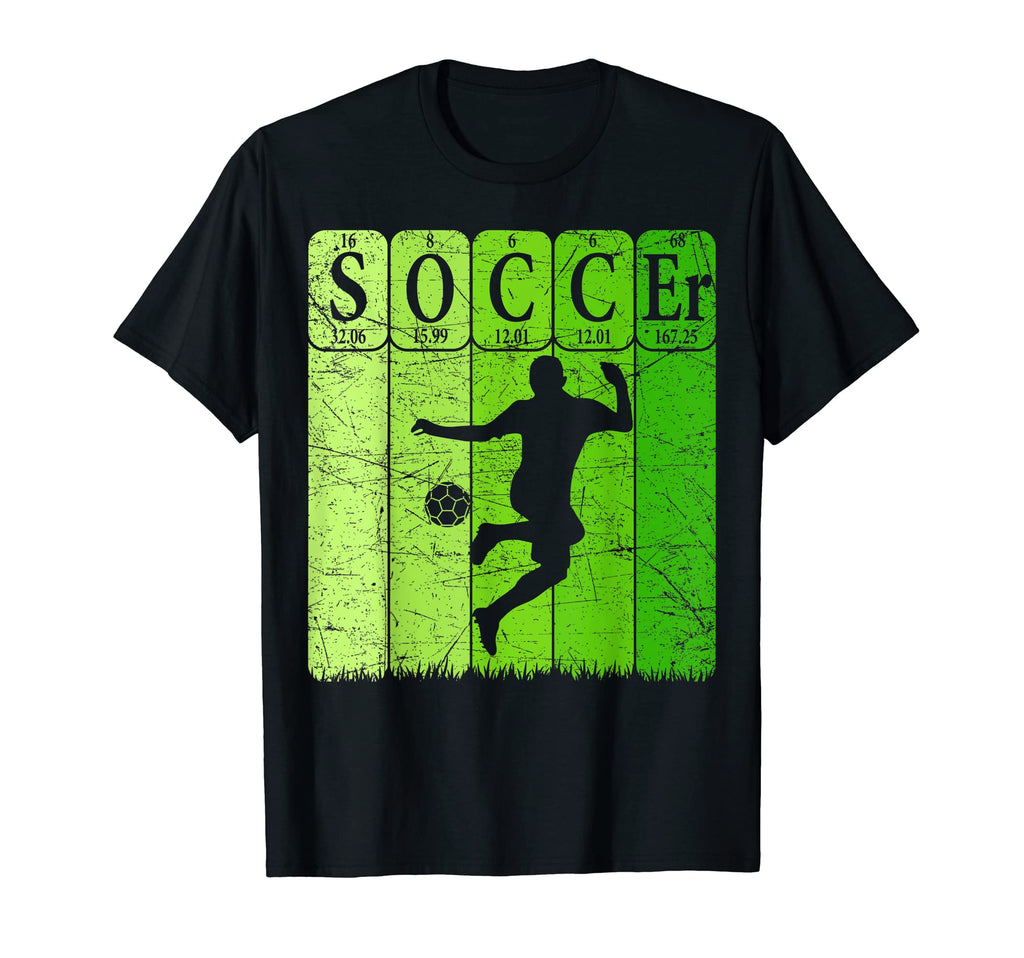 Soccer Periodic Table Elements Soccer T-Shirt - Minimalist Print Men Women - T-Shirt, Sweatshirt, Hoodie