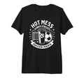 Hot Mess Always Stressed Soccer T-Shirt - Casual Everyday Wear Men Women - T-Shirt, Sweatshirt, Hoodie