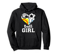 Ball Heart Soccer Softball Volleyball Hoodie - Fun Novelty Design Unisex - T-Shirt, Sweatshirt, Hoodie