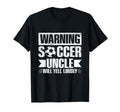 Soccer Sport Family Support Soccer Uncle T-Shirt - Trendy Graphic Unisex - T-Shirt, Sweatshirt, Hoodie