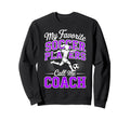 Soccer Coach My Favorite Soccer Sweatshirt - Novelty Apparel for Adults - T-Shirt, Sweatshirt, Hoodie