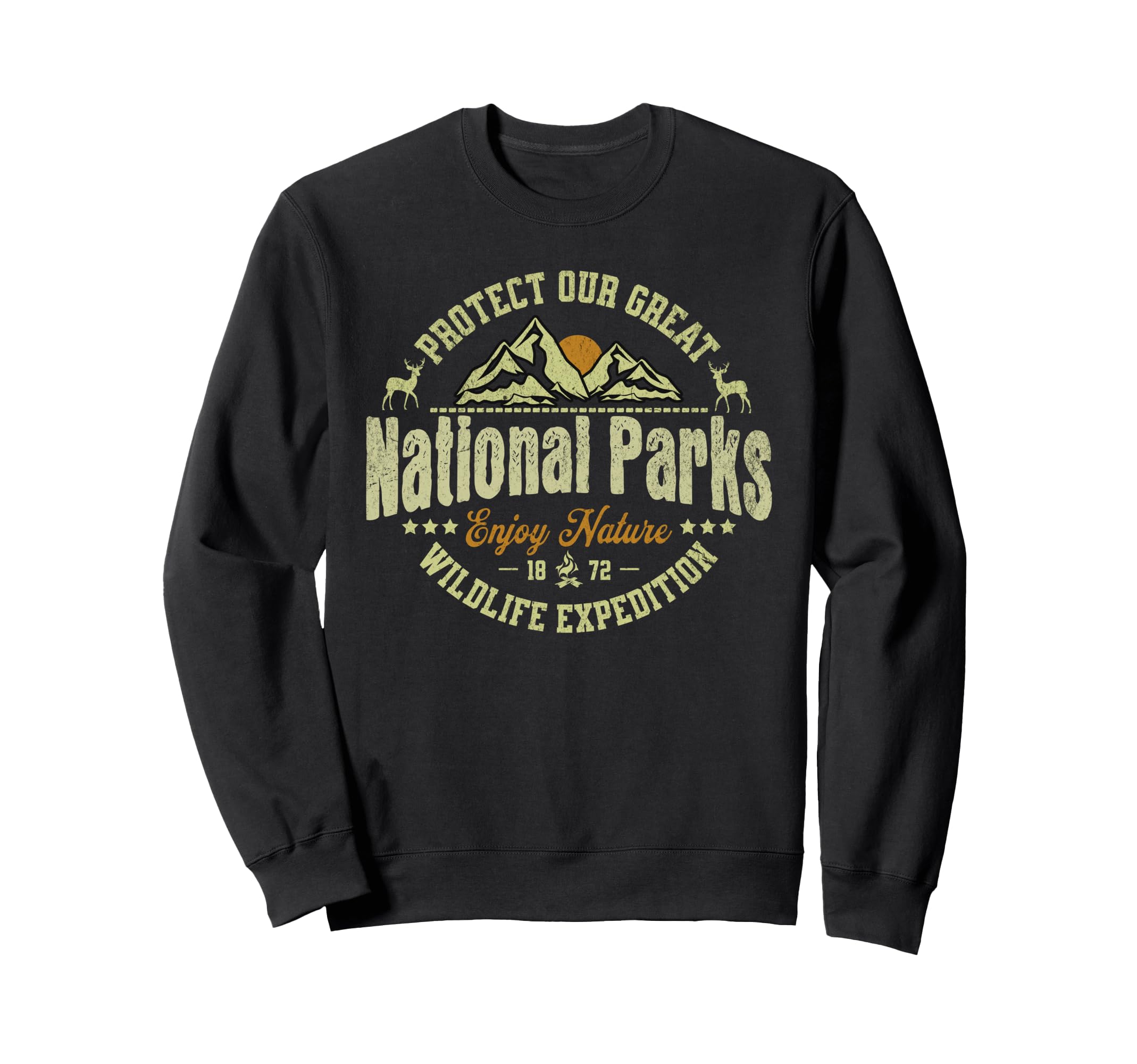 Protect National Parks Defend Sweatshirt - Casual Everyday Wear Unisex - T-Shirt, Sweatshirt, Hoodie