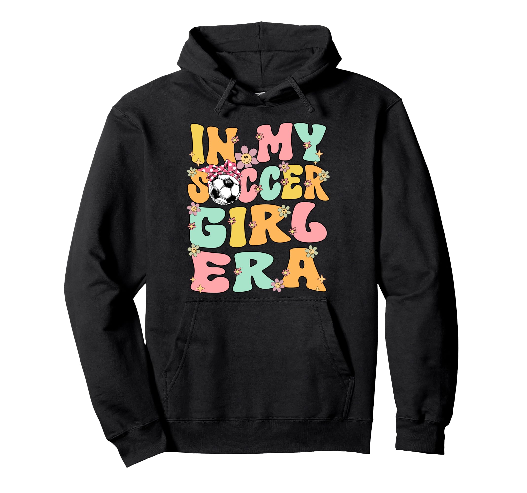 My Soccer Era Groovy Soccer Soccer Hoodie - Unique Graphic Men Women - T-Shirt, Sweatshirt, Hoodie