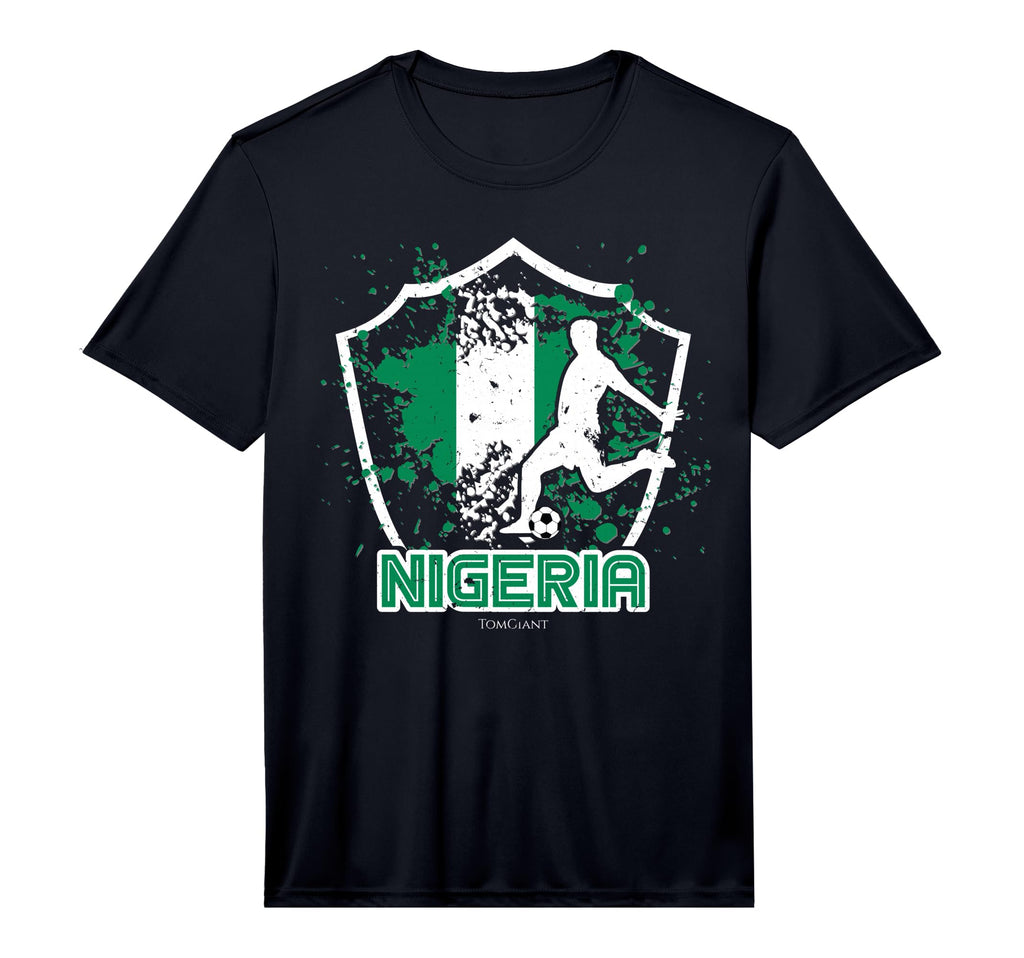 Mens Soccer Football Nigeria Nigerian T-Shirt - Graphic Print for Adults - T-Shirt, Sweatshirt, Hoodie