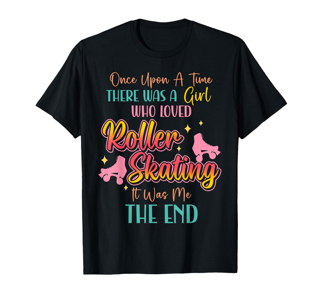 Roller Skating Skate 1970S Watercolor T-Shirt - Novelty Apparel Men Women - T-Shirt, Sweatshirt, Hoodie