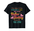 Roller Skating Skate 1970S Watercolor T-Shirt - Novelty Apparel Men Women - T-Shirt, Sweatshirt, Hoodie