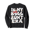 My Ball Aunt Era Groovy Baseball Sweatshirt - Aesthetic Graphic for Adults - T-Shirt, Sweatshirt, Hoodie