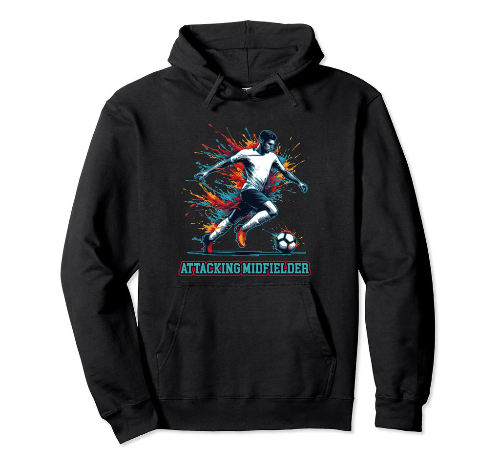 Soccer Attacking Midfielder Hoodie - Casual Everyday Wear for Adults - T-Shirt, Sweatshirt, Hoodie