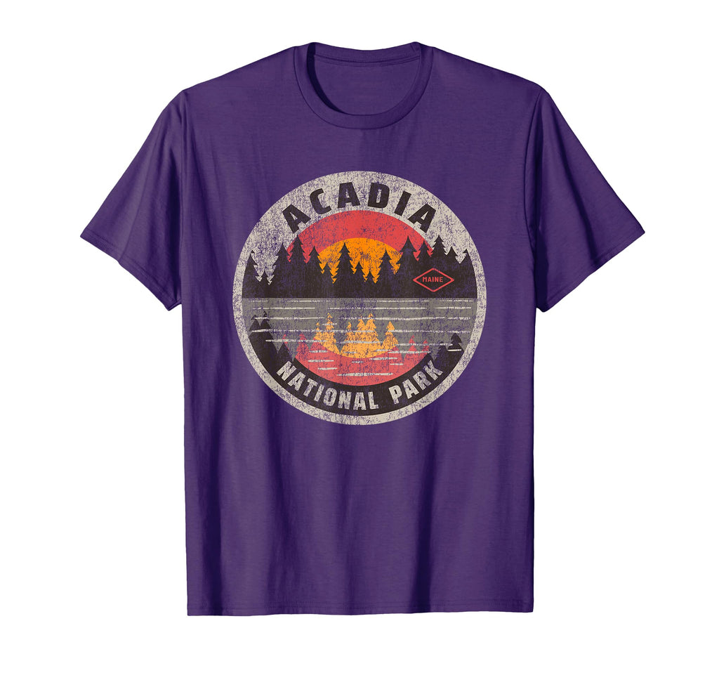 Acadia National Park Maine Camping T-Shirt - Streetwear Style Men Women - T-Shirt, Sweatshirt, Hoodie